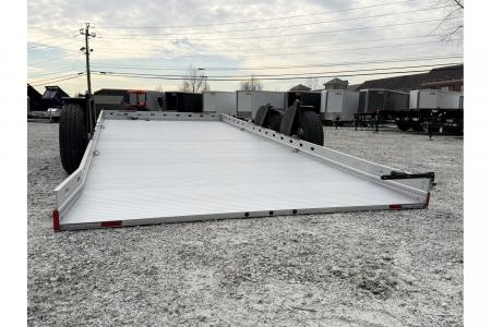 New 2026 Futura 16.5' Lowering Car Hauler, Electric Jack, Winch, Spare, Super Sport LT500