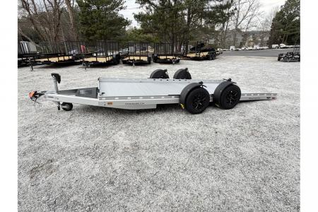 New 2026 Futura 16.5' Lowering Car Hauler, Electric Jack, Winch, Spare, Super Sport LT500
