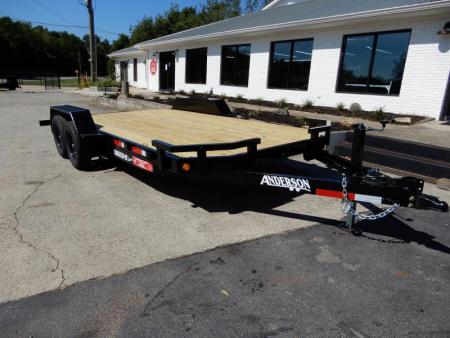New 2026 Anderson 82x18' Car Hauler, 9950 GVWR, 4' Dove, 5' Ramps