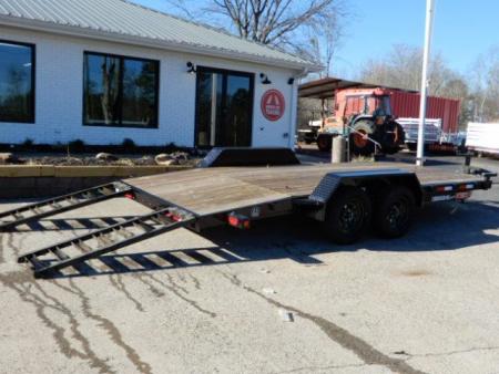 New 2026 Anderson 82x18' Car Hauler, 9950 GVWR, 4' Dove, 5' Ramps
