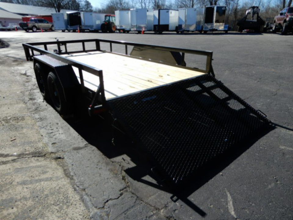 New 2026 Anderson 82x16 Landscape, Spring Assist Gate, 7800LB Payload