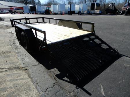 New 2026 Anderson 82x16 Landscape, Spring Assist Gate, 7800LB Payload