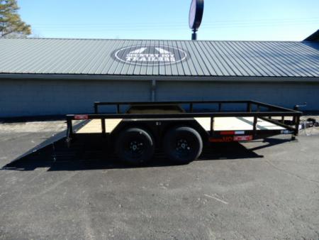 New 2026 Anderson 82x16 Landscape, Spring Assist Gate, 7800LB Payload