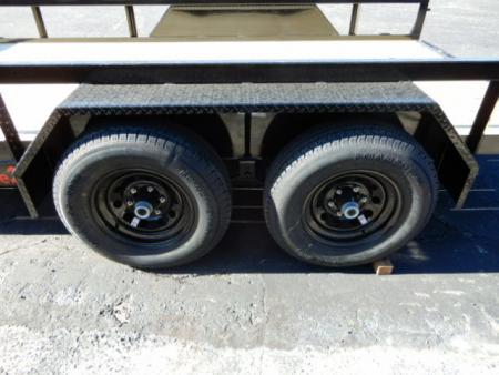New 2026 Anderson 82x16 Landscape, Spring Assist Gate, 7800LB Payload