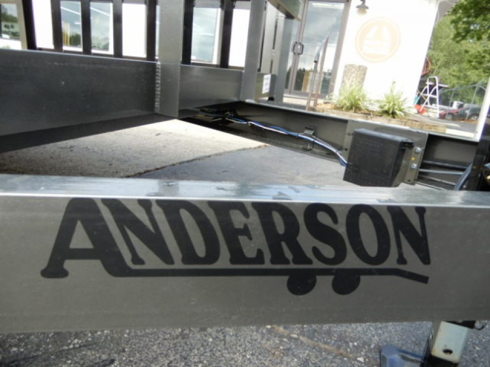 New 2026 Anderson 7x16 Landscape, Ramp Gate & Side Ramps