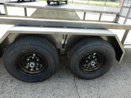 New 2026 Anderson 7x16 Landscape, Ramp Gate & Side Ramps