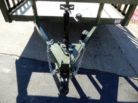 New 2026 Anderson 7x16' Landscape, Spring Assist Ramp Gate, Side Ramps, 7800LB Payload