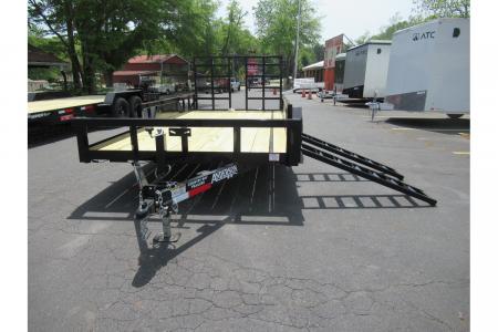 New 2026 Anderson 7x16 Landscape, 9950LB GVWR, Spring Assist Gate, Side Ramps
