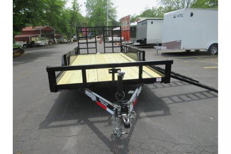 New 2026 Anderson 7x16 Landscape, 9950LB GVWR, Spring Assist Gate, Side Ramps
