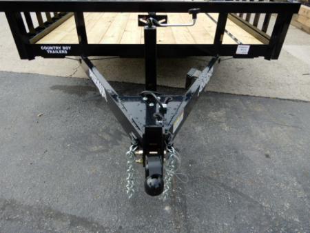 New 2026 Anderson 7x18 Landscape, Spring Assist Ramp Gate, 7800LB Payload, Side Ramps
