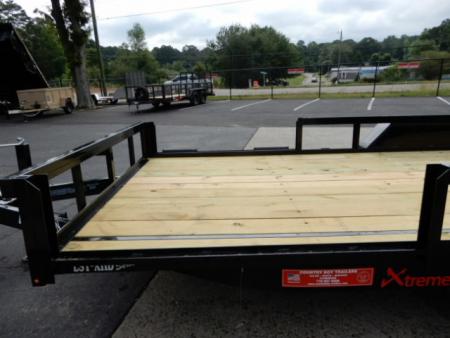 New 2026 Anderson 7x18 Landscape, Spring Assist Ramp Gate, 7800LB Payload, Side Ramps