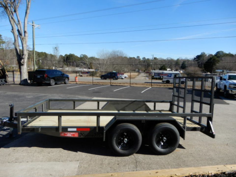 New 2026 Anderson 7'x16' Landscape, 9950LB GVWR, Spring Assist Tractor Gate