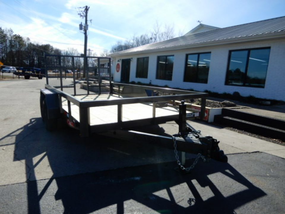 New 2026 Anderson 7'x16' Landscape, 9950LB GVWR, Spring Assist Tractor Gate