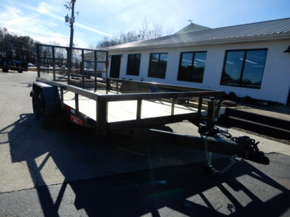 New 2026 Anderson 7'x16' Landscape, 9950LB GVWR, Spring Assist Tractor Gate