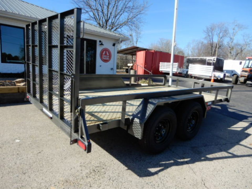 New 2026 Anderson 7'x16' Landscape, 9950LB GVWR, Spring Assist Tractor Gate