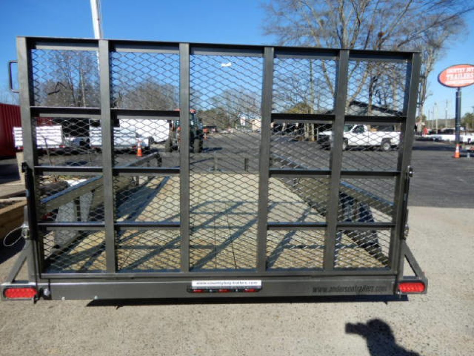New 2026 Anderson 7'x16' Landscape, 9950LB GVWR, Spring Assist Tractor Gate