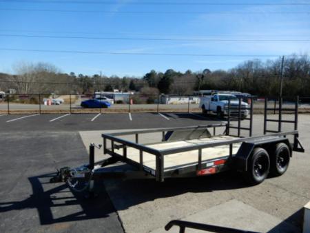 New 2026 Anderson 7'x16' Landscape, 9950LB GVWR, Spring Assist Tractor Gate