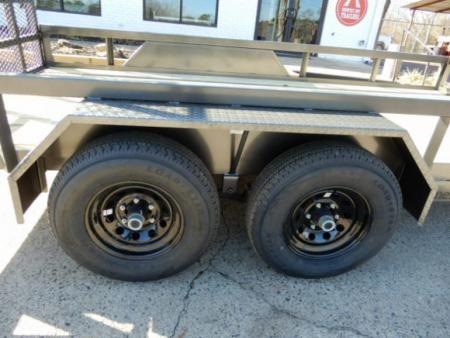 New 2026 Anderson 7'x16' Landscape, 9950LB GVWR, Spring Assist Tractor Gate
