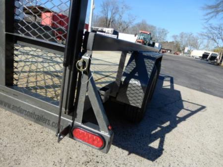 New 2026 Anderson 7'x16' Landscape, 9950LB GVWR, Spring Assist Tractor Gate
