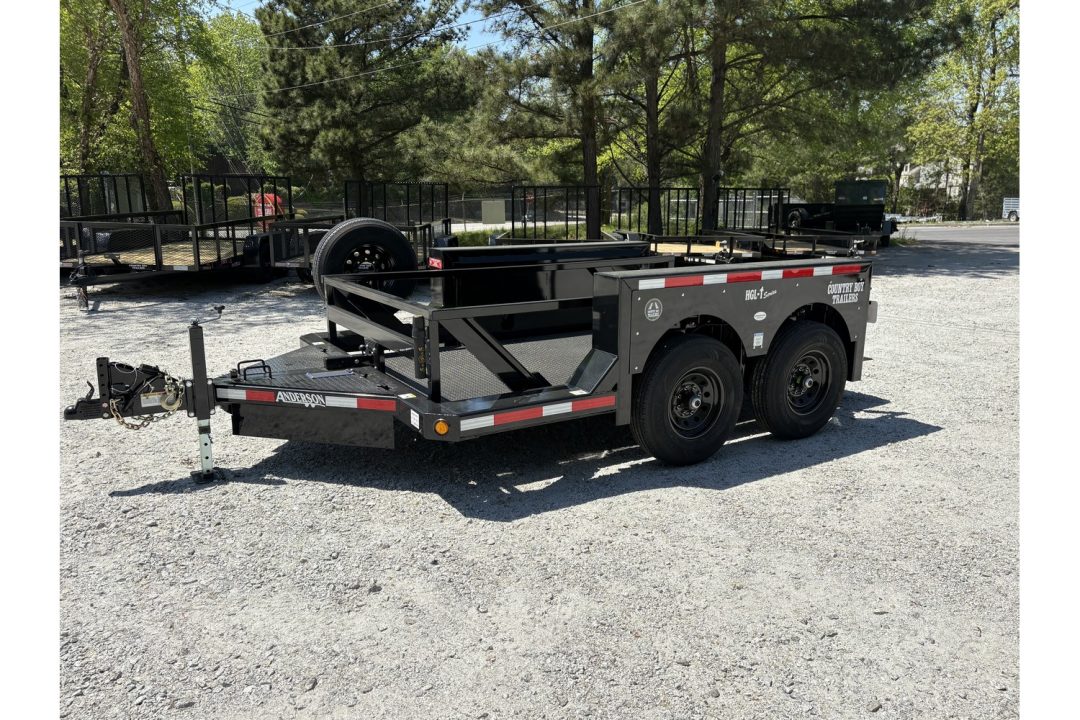 New 2026 Anderson 6x12' Equipment, High/Low Bed, Scissor Lift HGL-T 612