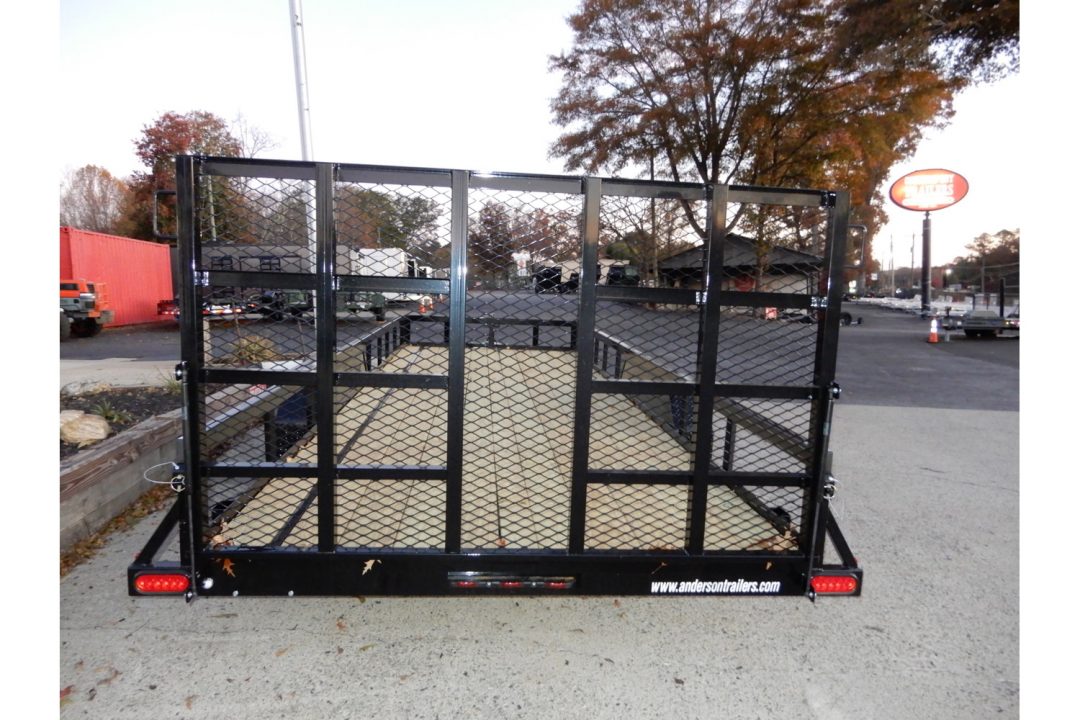 New 2026 Anderson 7'X20' Landscape, 7800LB Payload, Spring Assist Ramp Gate