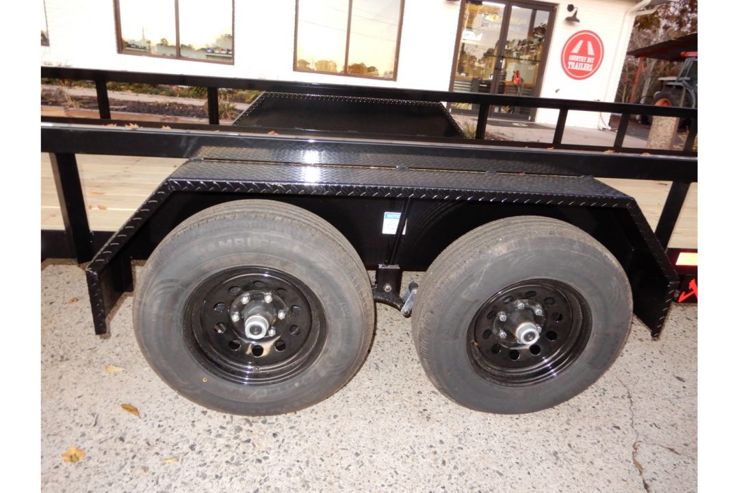 New 2026 Anderson 7'X20' Landscape, 7800LB Payload, Spring Assist Ramp Gate