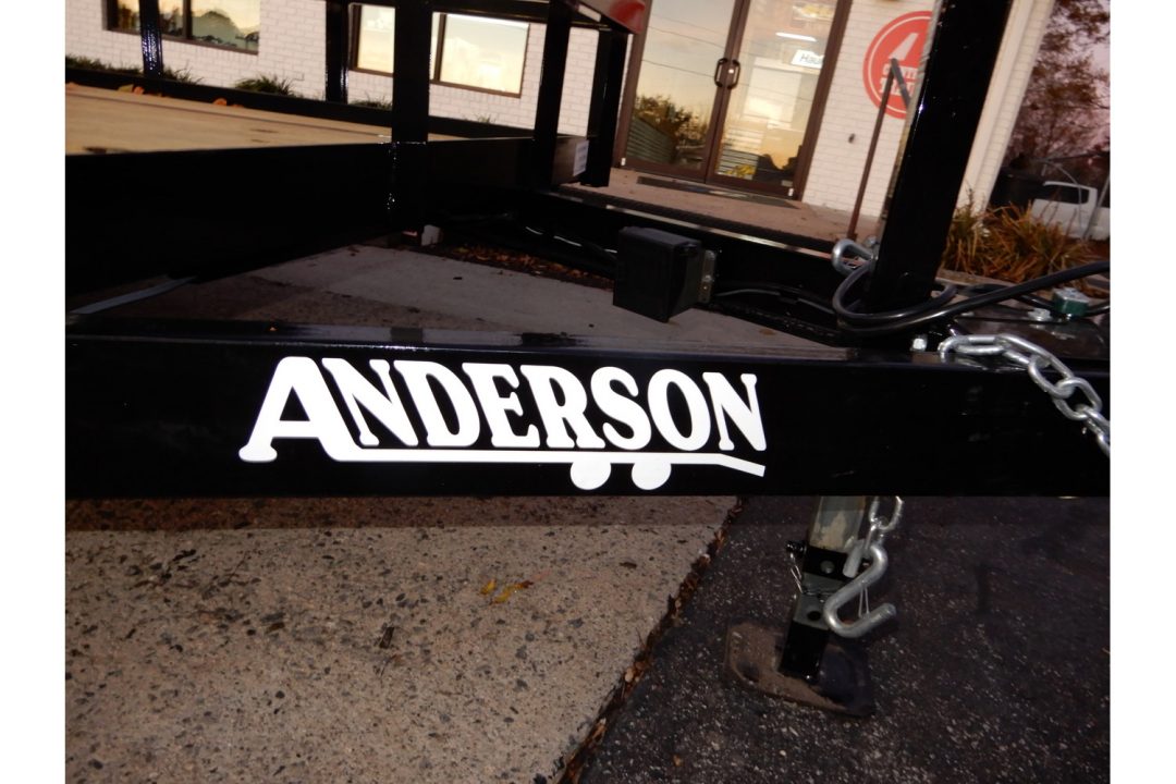 New 2026 Anderson 7'X20' Landscape, 7800LB Payload, Spring Assist Ramp Gate