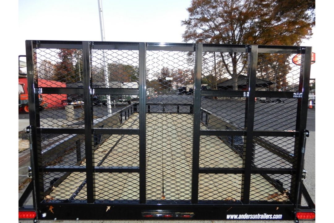New 2026 Anderson 7'X20' Landscape, 7800LB Payload, Spring Assist Ramp Gate