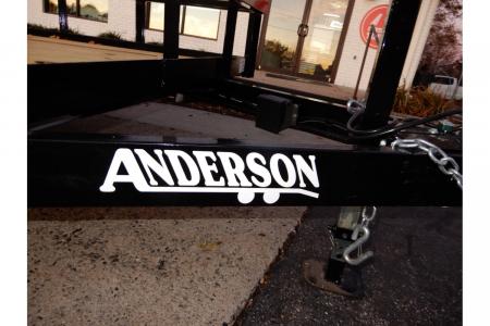 New 2026 Anderson 7'X20' Landscape, 7800LB Payload, Spring Assist Ramp Gate