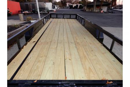 New 2026 Anderson 7'X20' Landscape, 7800LB Payload, Spring Assist Ramp Gate