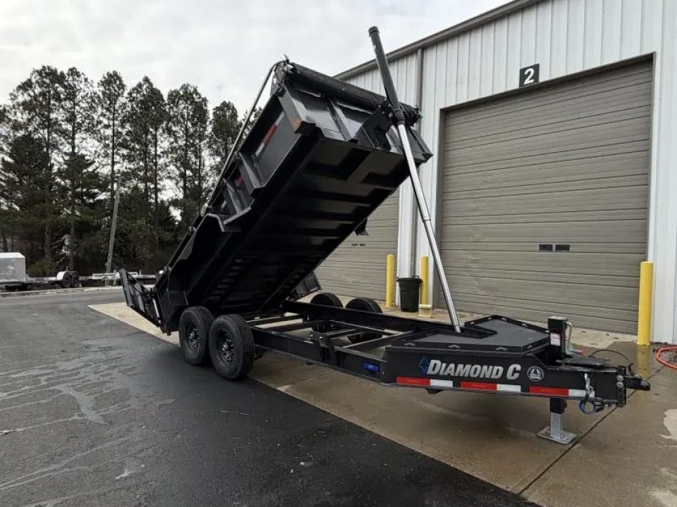 New 2026 Diamond C 82x14' Dump, 24" Sides, 14900 GVWR, LPT207