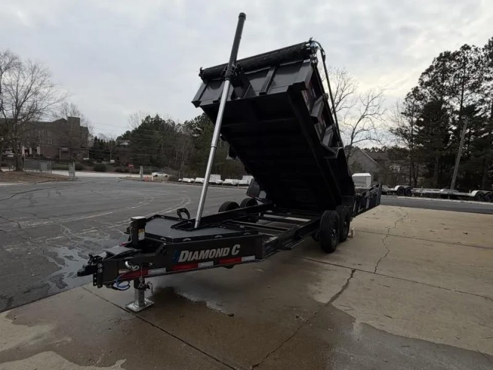 New 2026 Diamond C 82x14' Dump, 24" Sides, 14900 GVWR, LPT207
