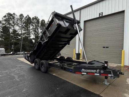 New 2026 Diamond C 82x14' Dump, 24  Sides, 14900 GVWR, LPT207
