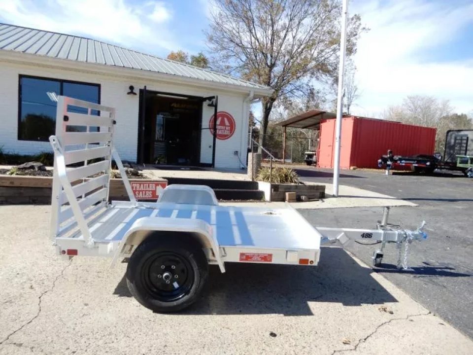 New 2026 Aluma 4'X6' Utility, Ramp Gate 485S-TG
