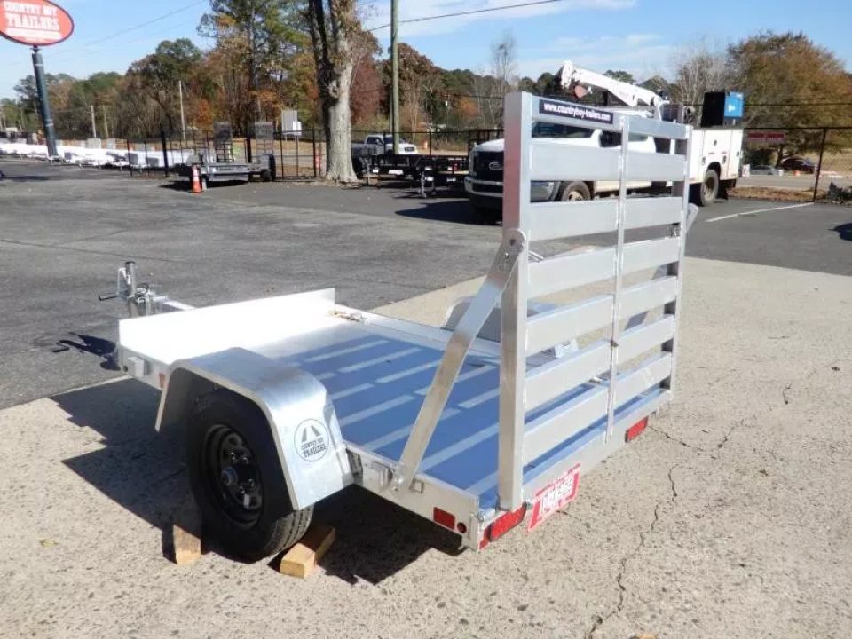 New 2026 Aluma 4'X6' Utility, Ramp Gate 485S-TG