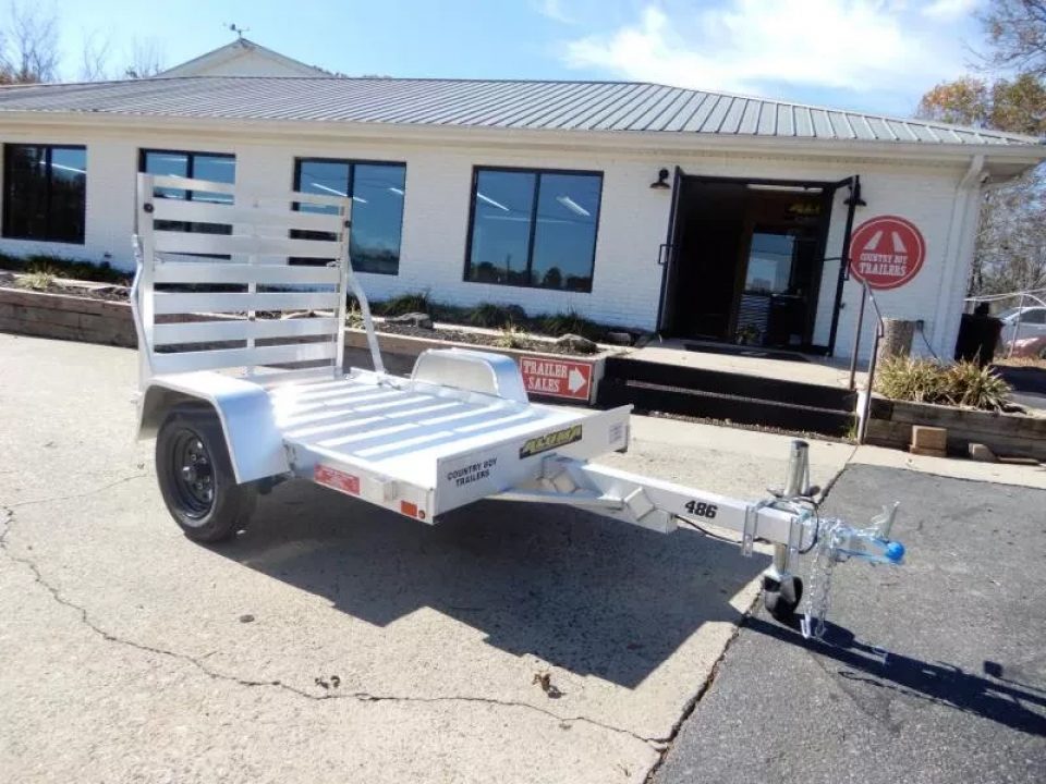 New 2026 Aluma 4'X6' Utility, Ramp Gate 485S-TG