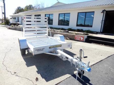 New 2026 Aluma 4'X6' Utility, Ramp Gate 485S-TG