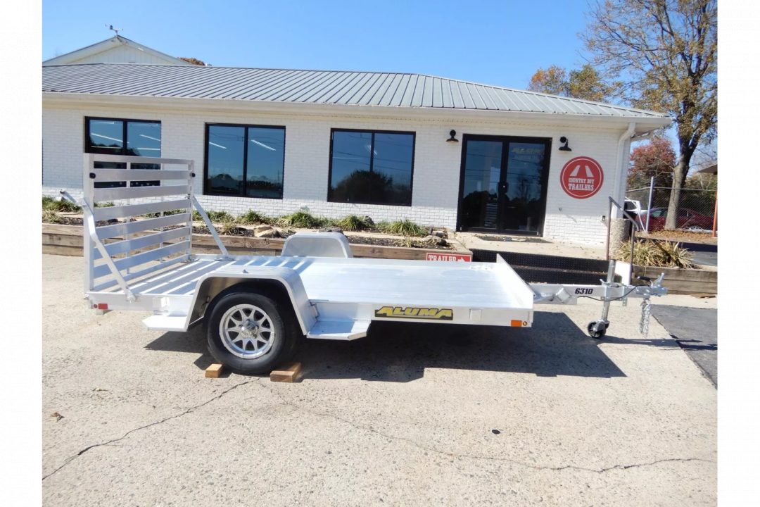 New 2026 Aluma 63"X10' Utility, Straight Tailgate 6310S-TG