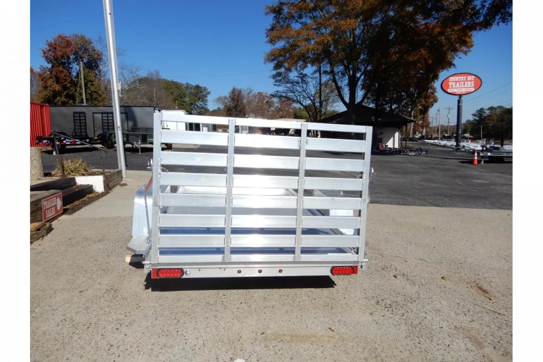 New 2026 Aluma 63"X10' Utility, Straight Tailgate 6310S-TG