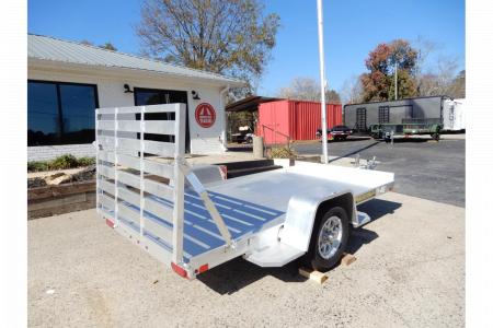 New 2026 Aluma 63"X10' Utility, Straight Tailgate 6310S-TG