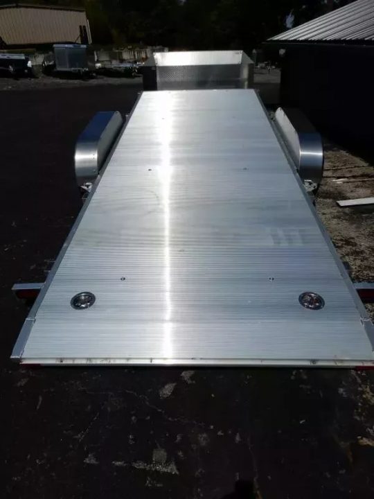 New 2026 Aluma 82"x20' Car Hauler, Full-Tilt, Executive 8220H