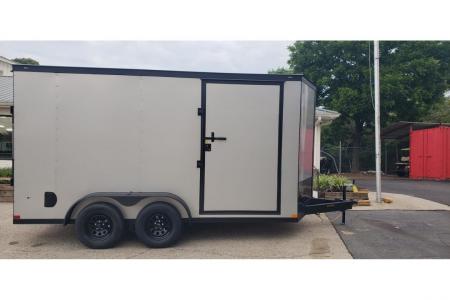 New 2026 Covered Wagon 7x14' Enclosed, 7' Inside Height