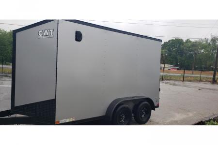 New 2026 Covered Wagon 7x12' Enclosed, 7' Height,
