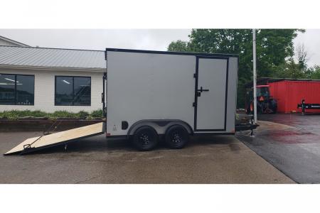 New 2026 Covered Wagon 7x12' Enclosed, 7' Height,