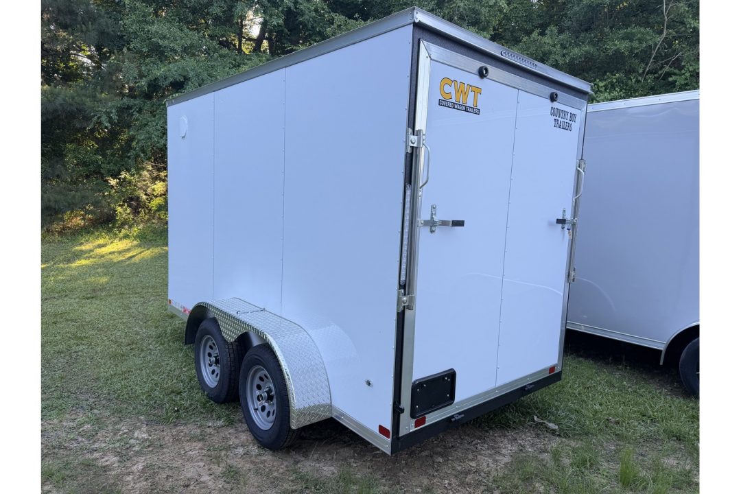 New 2026 Covered Wagon 6'x12' Enclosed Cargo, 7' Interior Height