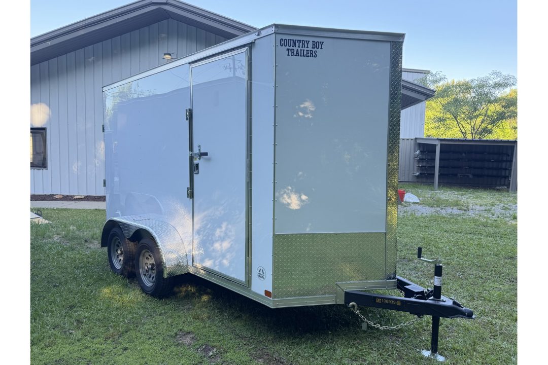 New 2026 Covered Wagon 6'x12' Enclosed Cargo, 7' Interior Height