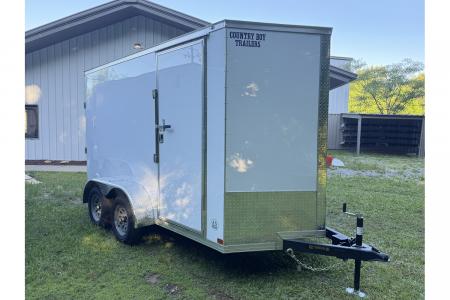 New 2026 Covered Wagon 6'x12' Enclosed Cargo, 7' Interior Height