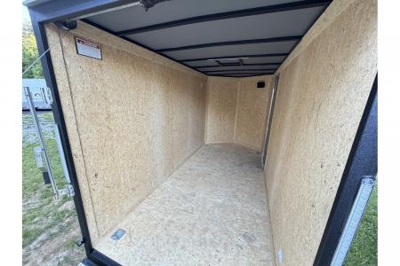 New 2026 Covered Wagon 6'x12' Enclosed Cargo, 7' Interior Height