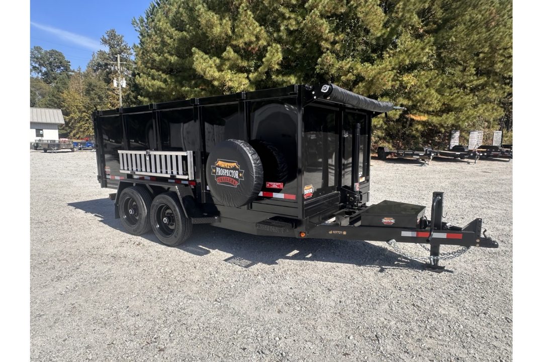 New 2026 Covered Wagon 7'x16' Dump, 48" sides, 16K GVWR, Ramps