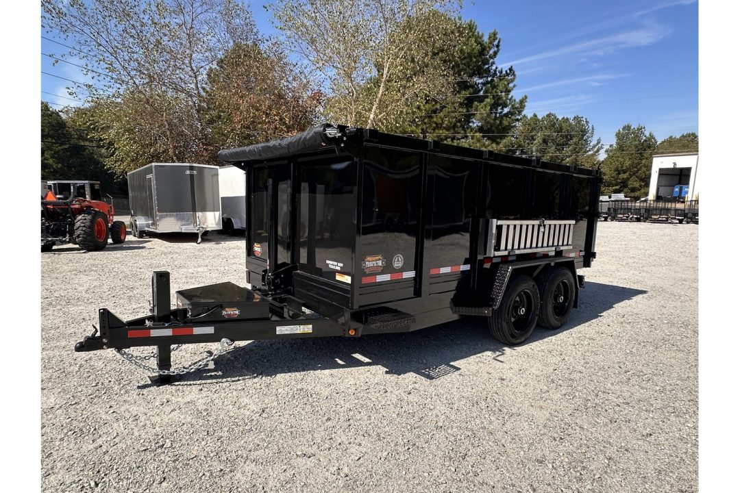 New 2026 Covered Wagon 7'x16' Dump, 48" sides, 16K GVWR, Ramps